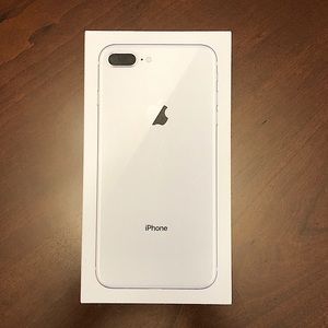 Original Empty Apple iPhone 8 256GB White / Gray Box (No contain the cell phone)